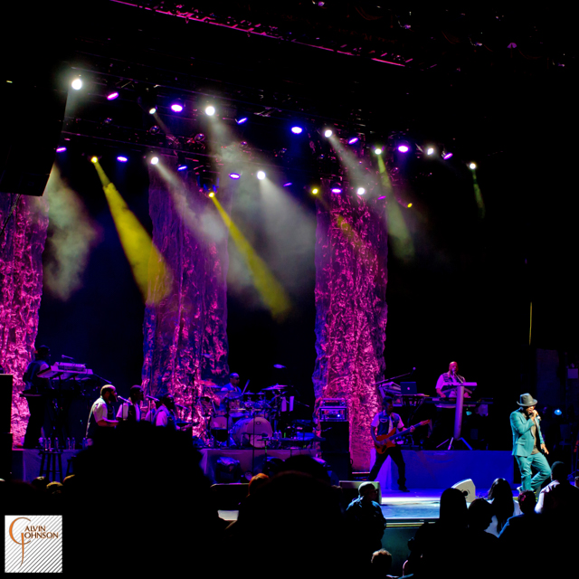 Anthony Hamilton Singing at his Back to Love Tour Concert