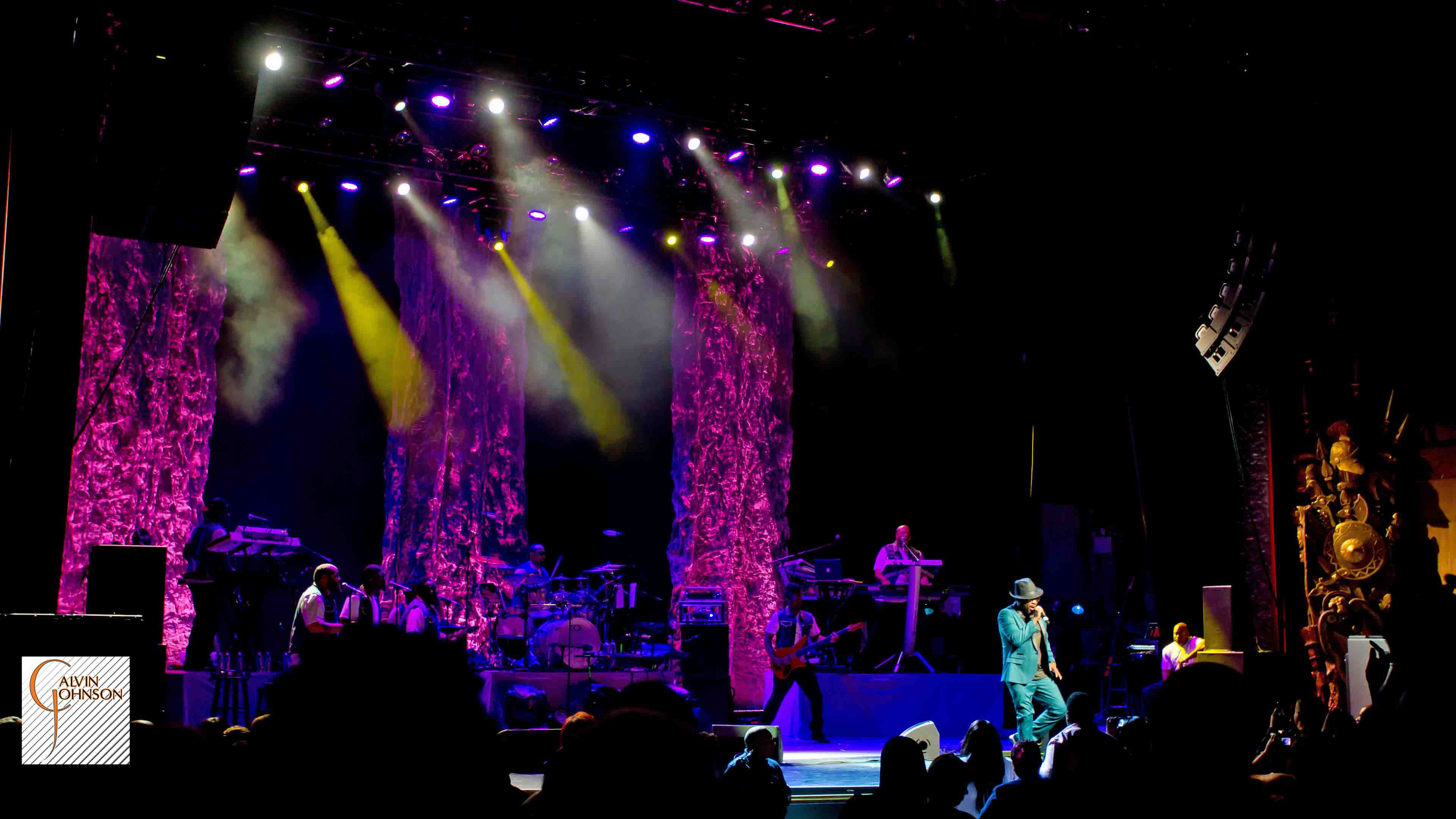 Anthony Hamilton Singing at his Back to Love Tour Concert