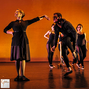 Dance performance at Carnegie Mellon University school of Drama were a male dancer intrudes upon a ballet class of female dancers.