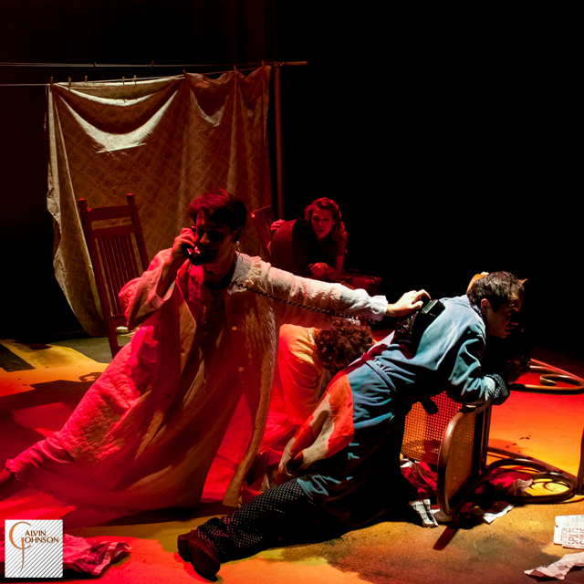 A performance of Eugene O'neil's play "Blind Alley Guy" at Carnegie Mellon University School of Drama.