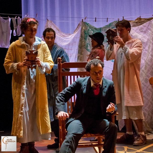 A performance of Eugene O'neil's play "Blind Alley Guy" at Carnegie Mellon University School of Drama.