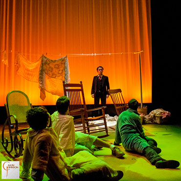 A performance of Eugene O'neil's play "Blind Alley Guy" at Carnegie Mellon University School of Drama.