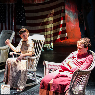 A performance of the play Blind Alley Guy at the Incubator Arts Project in New York City.