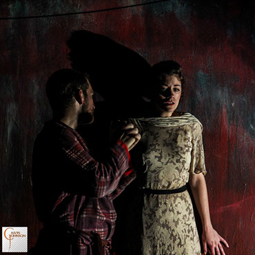 A performance of the play Blind Alley Guy at the Incubator Arts Project in New York City.