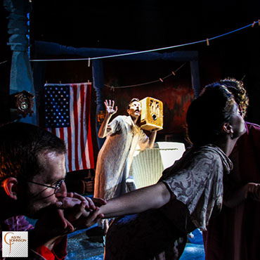A performance of the play Blind Alley Guy at the Incubator Arts Project in New York City.