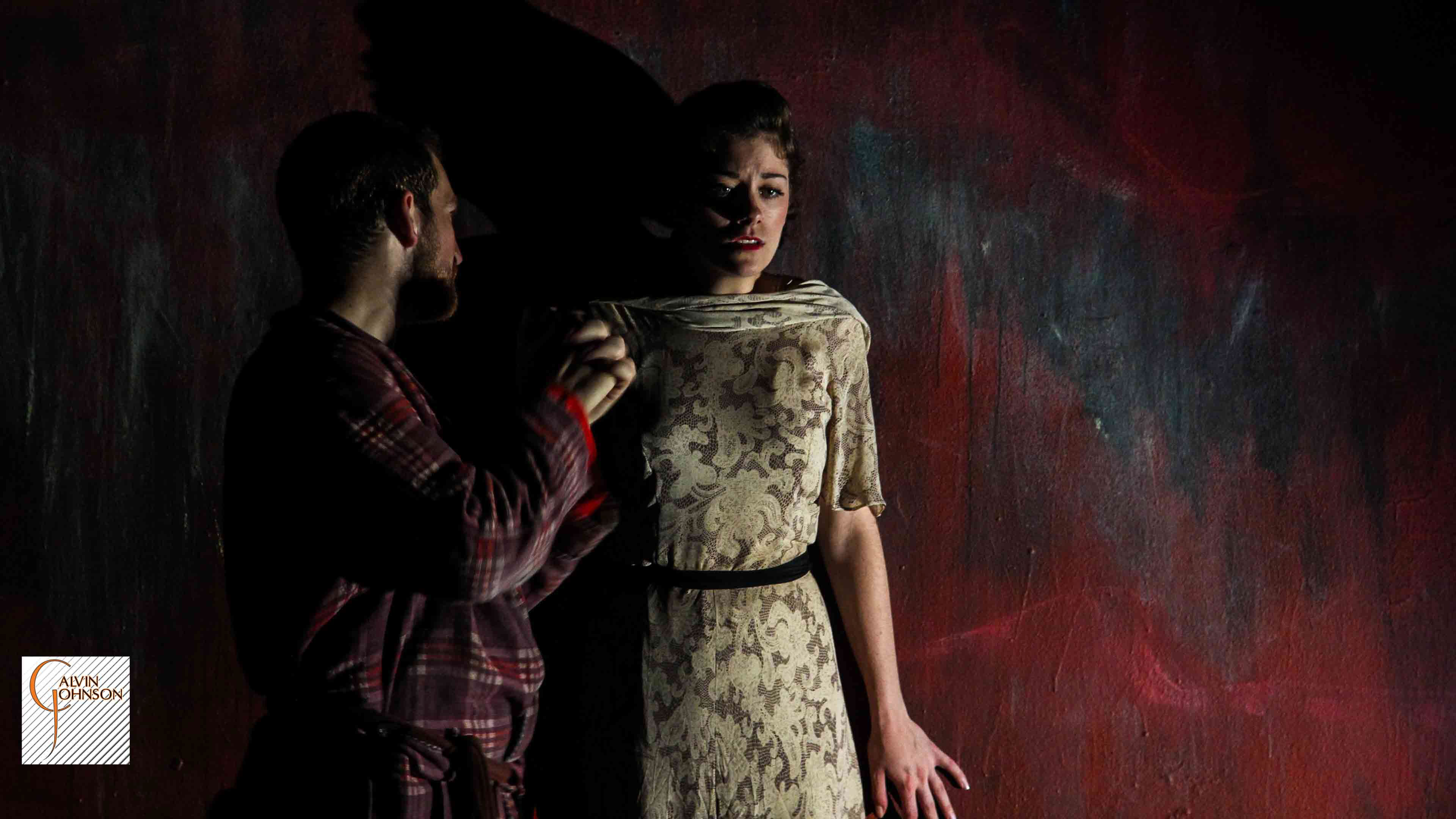 A performance of the play Blind Alley Guy at the Incubator Arts Project in New York City.