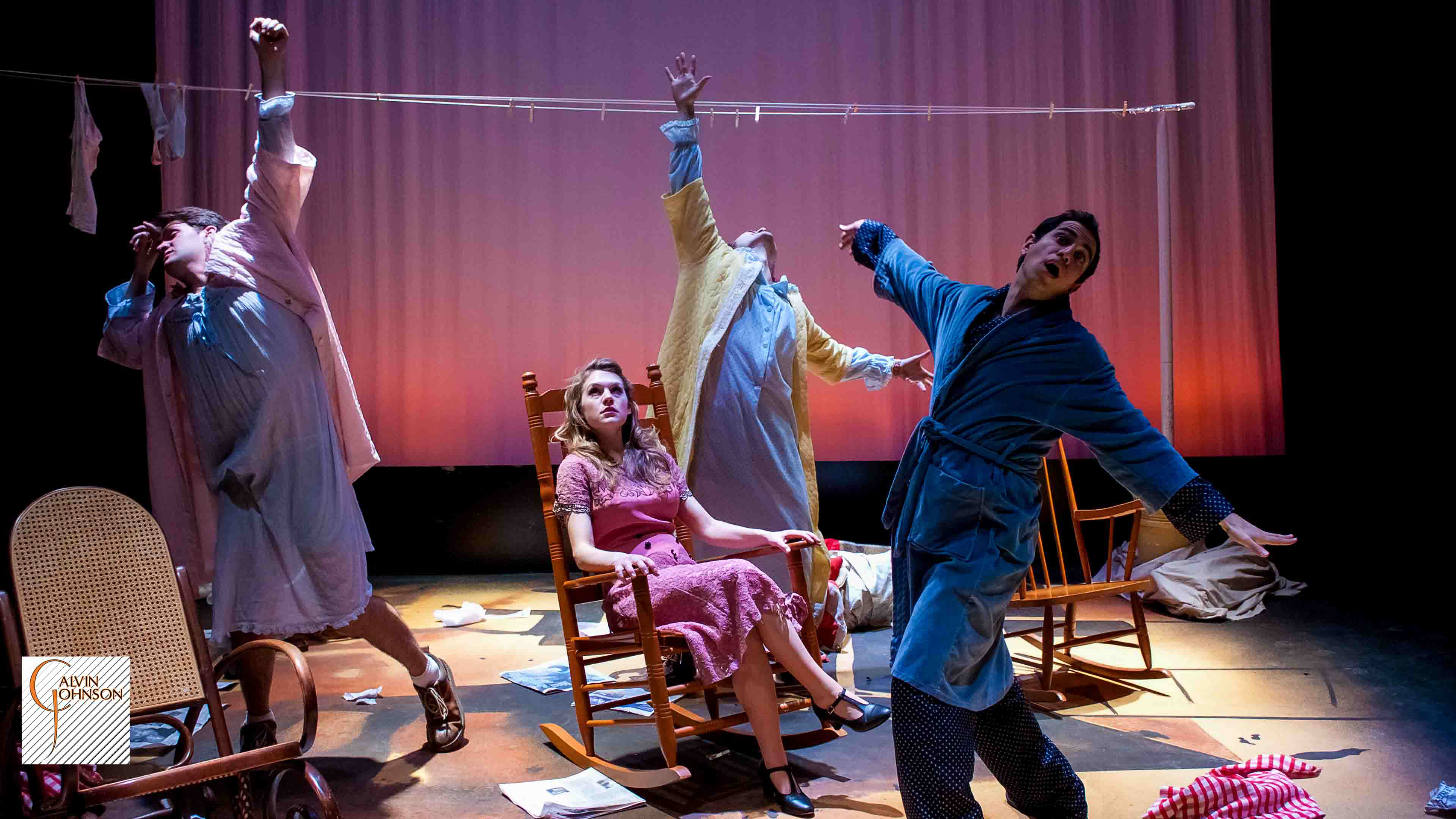 A performance of Eugene O'neil's play "Blind Alley Guy" at Carnegie Mellon University School of Drama.