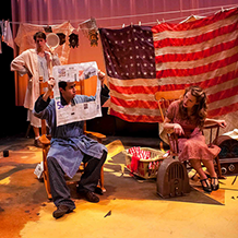A performance of Eugene O'neil's play "Blind Alley Guy" at Carnegie Mellon University School of Drama.