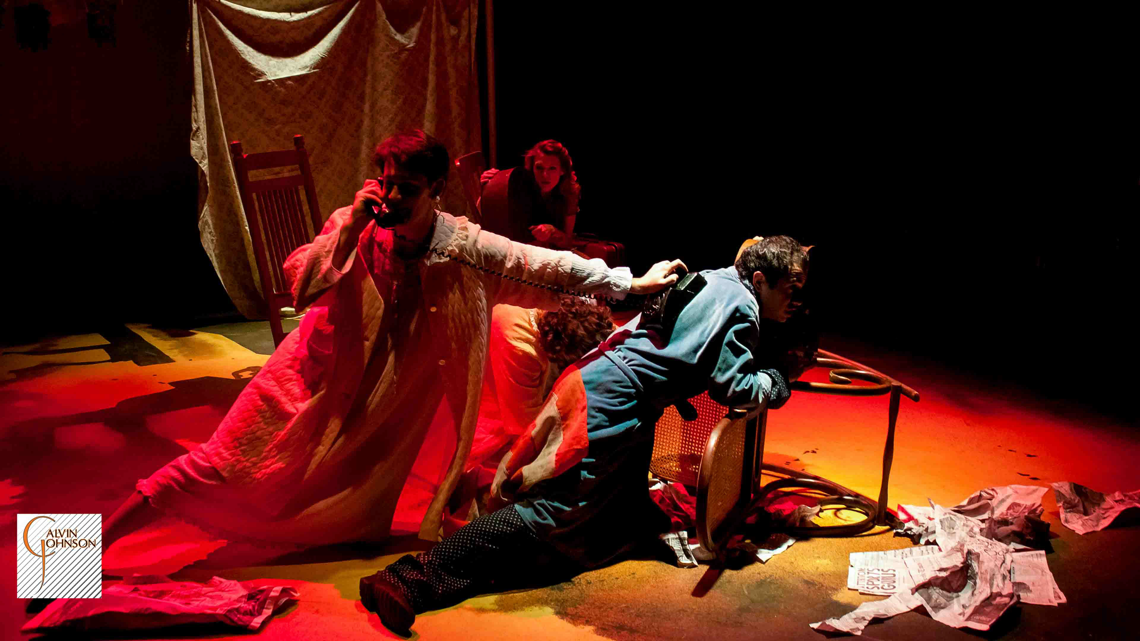 A performance of Eugene O'neil's play "Blind Alley Guy" at Carnegie Mellon University School of Drama.