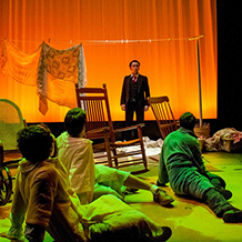 A performance of Eugene O'neil's play "Blind Alley Guy" at Carnegie Mellon University School of Drama.