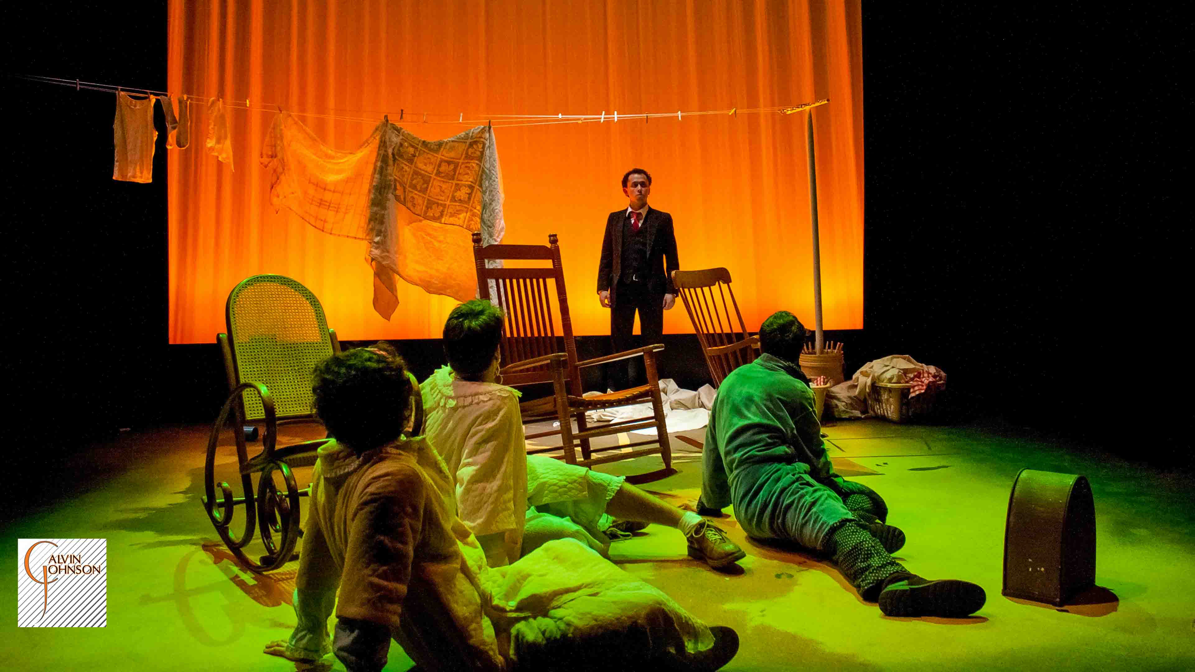 A performance of Eugene O'neil's play "Blind Alley Guy" at Carnegie Mellon University School of Drama.