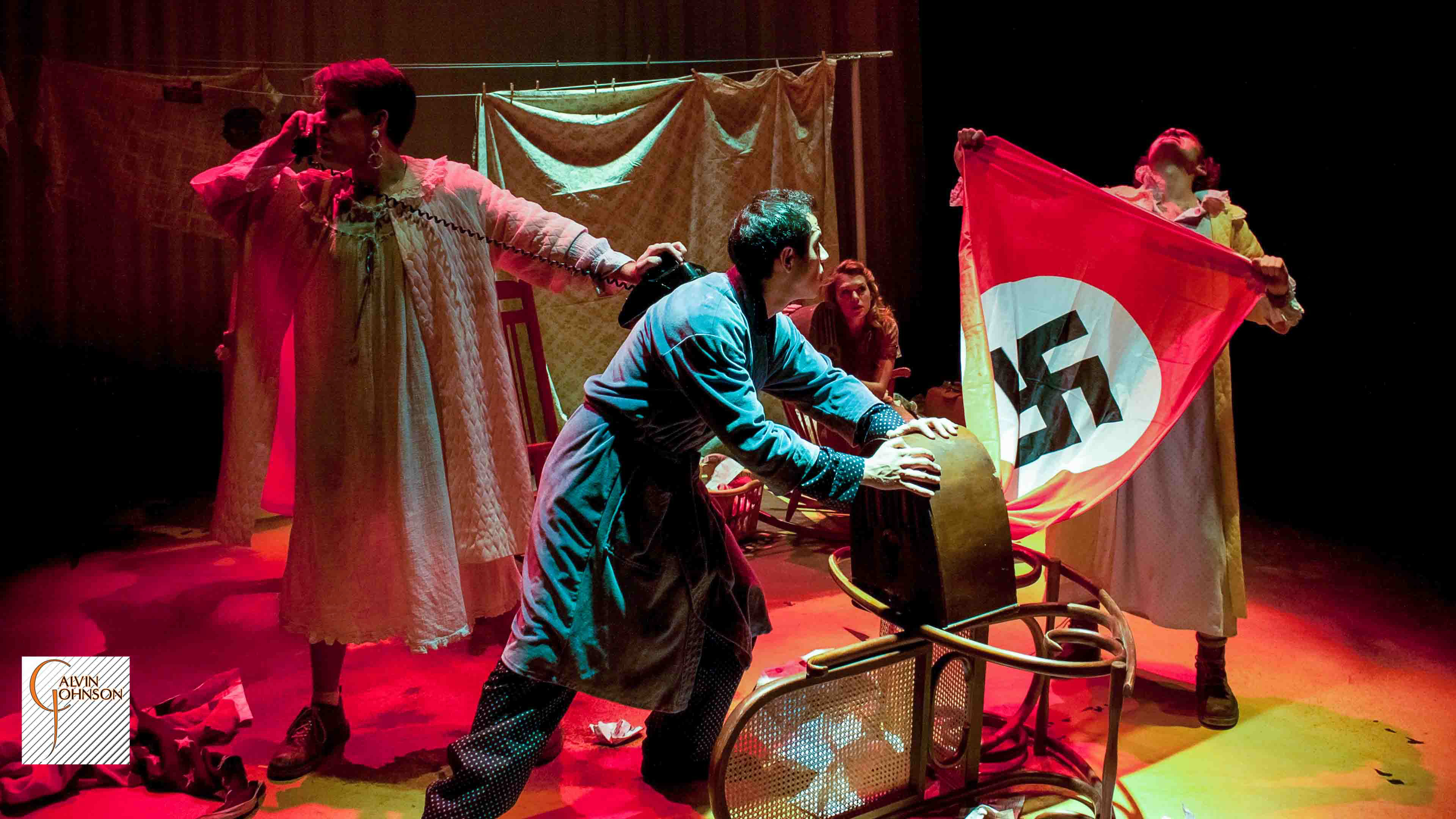 A performance of Eugene O'neil's play "Blind Alley Guy" at Carnegie Mellon University School of Drama.