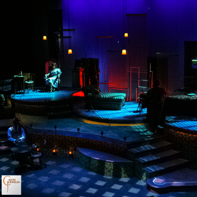 A performance of the musical "Blues in the Night" performed at Theatrical Outfit in Atlanta, GA.