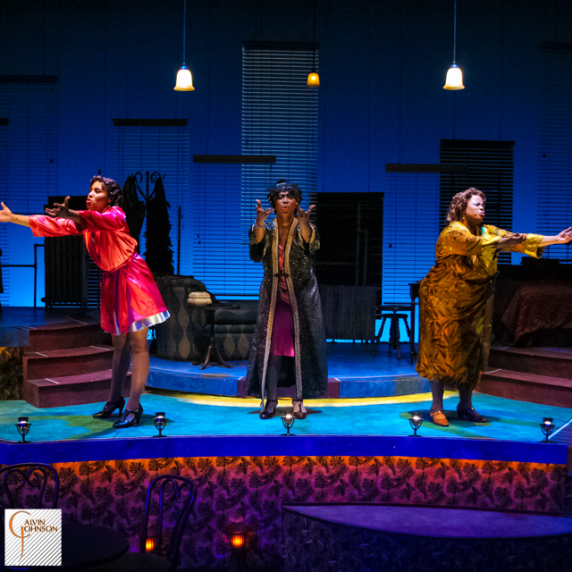 A performance of the musical "Blues in the Night" performed at Theatrical Outfit in Atlanta, GA.