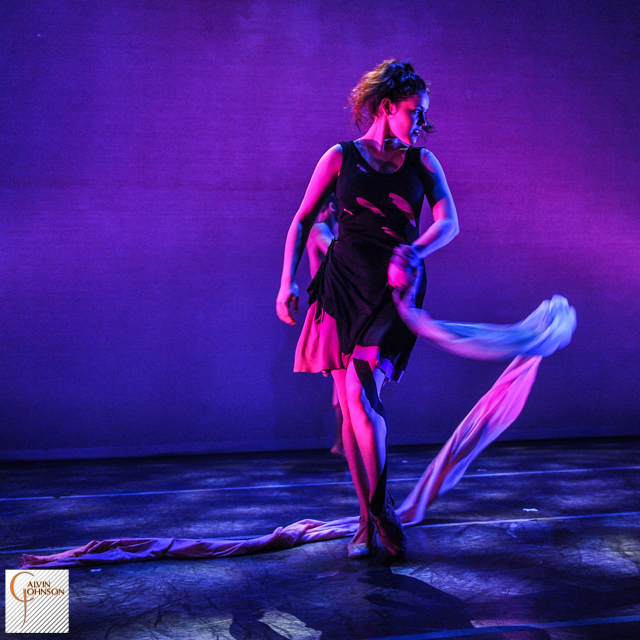 Dance performance at Carnegie Mellon University school of Drama were a male dancer is lured by a female dancer into her trap.