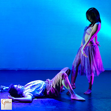 Dance performance at Carnegie Mellon University School of Drama were a male dancer is lured by beautiful mystical sirens into their trap.