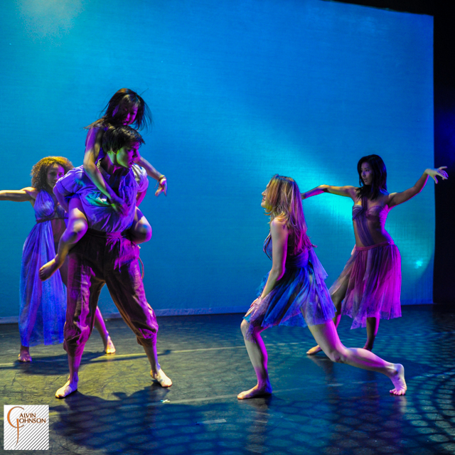 Dance performance at Carnegie Mellon University School of Drama were a male dancer is lured by beautiful mystical sirens into their trap.