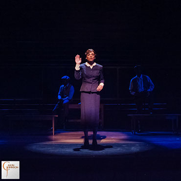 A performance of the play "Miss Ever's Boys" as performed at Fulton County's Southwest Arts Center for True Colors Theatre in Atlanta, GA.