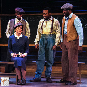 A performance of the play "Miss Ever's Boys" as performed at Fulton County's Southwest Arts Center for True Colors Theatre in Atlanta, GA.