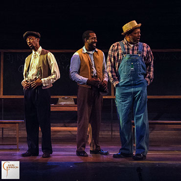 A performance of the play "Miss Ever's Boys" as performed at Fulton County's Southwest Arts Center for True Colors Theatre in Atlanta, GA.