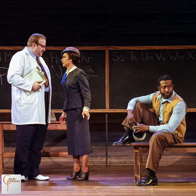 A performance of the play "Miss Ever's Boys" as performed at Fulton County's Southwest Arts Center for True Colors Theatre in Atlanta, GA.