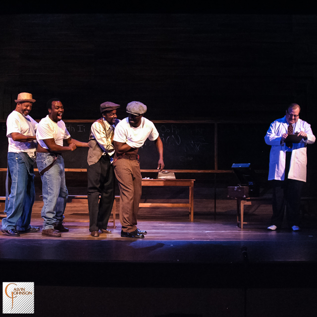 A performance of the play "Miss Ever's Boys" as performed at Fulton County's Southwest Arts Center for True Colors Theatre in Atlanta, GA.