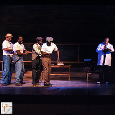 A performance of the play "Miss Ever's Boys" as performed at Fulton County's Southwest Arts Center for True Colors Theatre in Atlanta, GA.