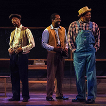 A performance of the play "Miss Ever's Boys" as performed at Fulton County's Southwest Arts Center for True Colors Theatre in Atlanta, GA.