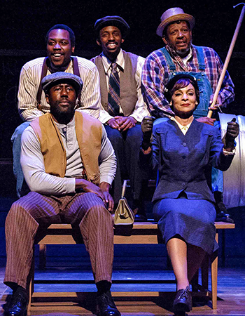 A performance of the play "Miss Ever's Boys" as performed at Fulton County's Southwest Arts Center for True Colors Theatre in Atlanta, GA.