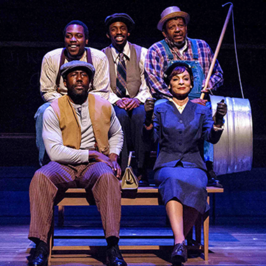 A performance of the play "Miss Ever's Boys" as performed at Fulton County's Southwest Arts Center for True Colors Theatre in Atlanta, GA.