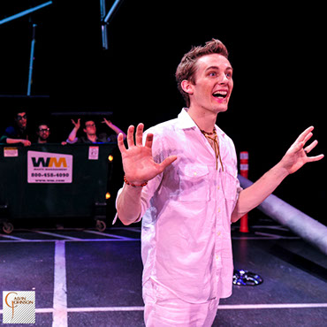 A performance of the "Serpent Woman" at Carnegie Mellon University School of Drama.