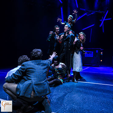 A performance of the "Serpent Woman" at Carnegie Mellon University School of Drama.